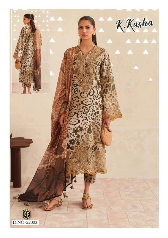 Keval fab k kasha vol-22 ladies suit dress material at wholesale rate